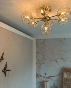 New Beliani ANADYR Vetro Beige Beige Oro