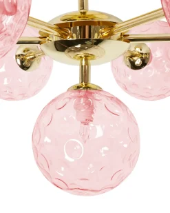 Hot Beliani ANADYR Vetro Rosa Oro Rosa
