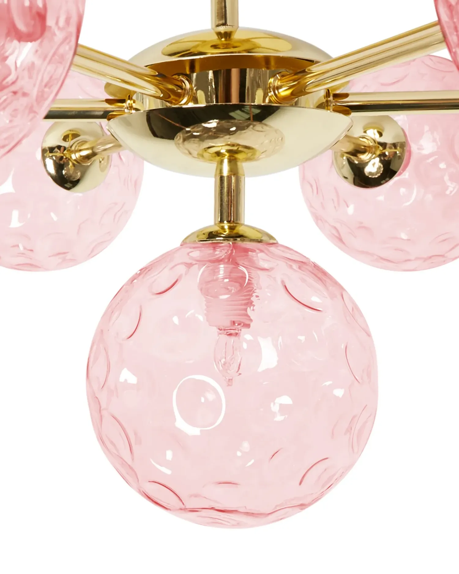 Hot Beliani ANADYR Vetro Rosa Oro Rosa