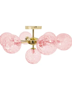 Hot Beliani ANADYR Vetro Rosa Oro Rosa