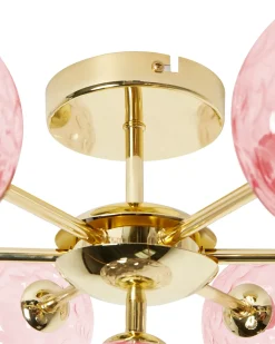 Hot Beliani ANADYR Vetro Rosa Oro Rosa