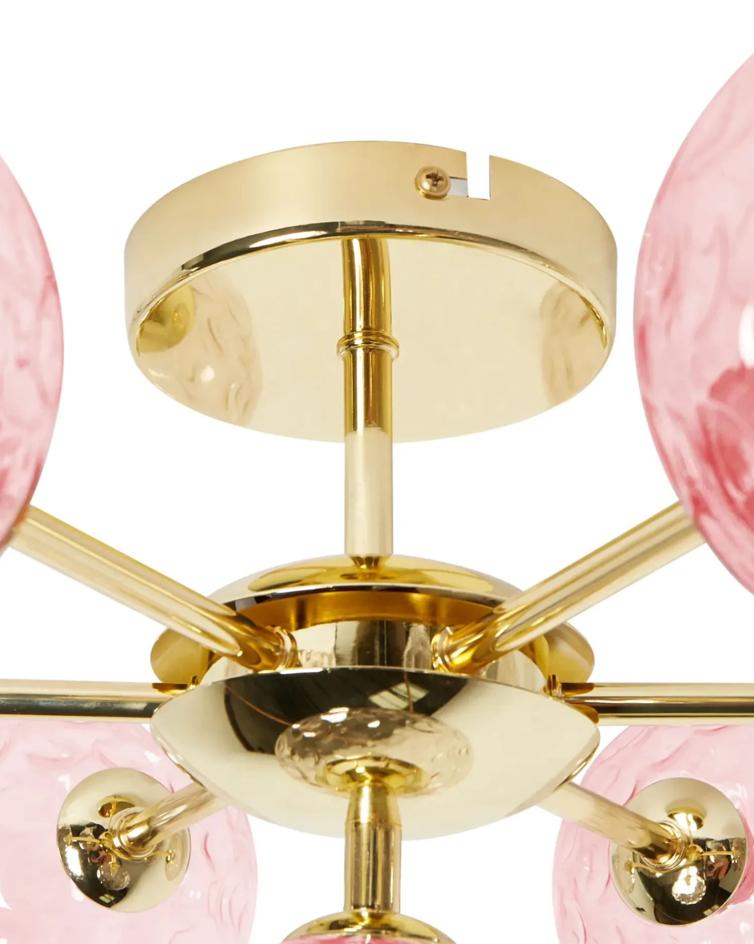Hot Beliani ANADYR Vetro Rosa Oro Rosa