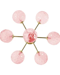 Hot Beliani ANADYR Vetro Rosa Oro Rosa