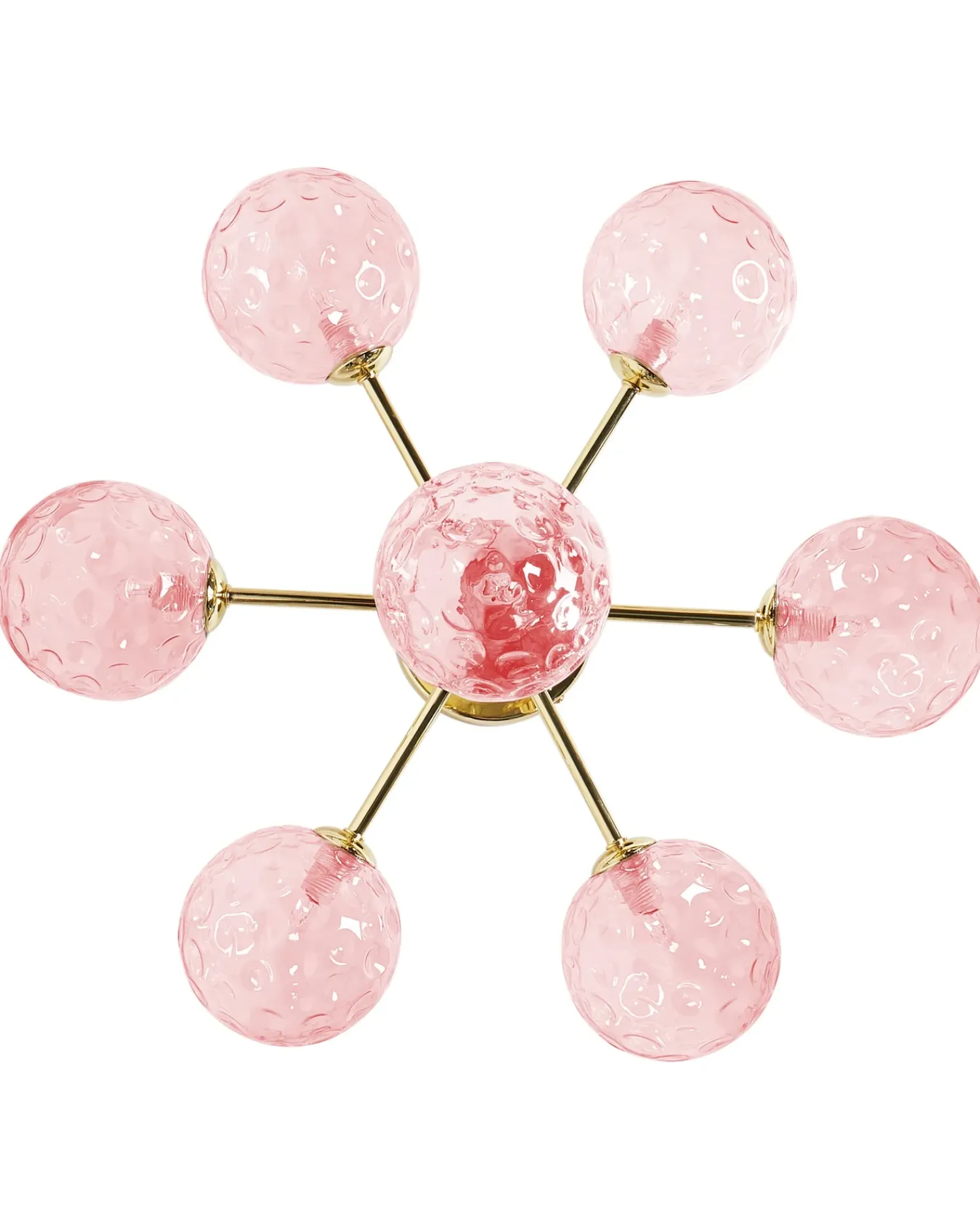 Hot Beliani ANADYR Vetro Rosa Oro Rosa