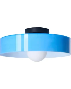Clearance Beliani Plafoniera LUGUSE Vetro Blu