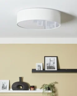 Outlet Beliani Plafoniera MAGNO Bianco