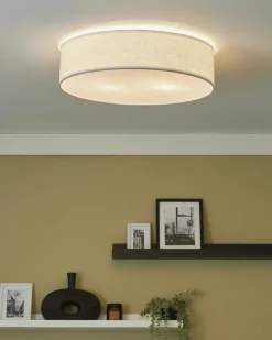 Outlet Beliani Plafoniera MAGNO Bianco