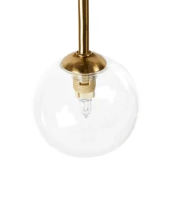 Discount Beliani Plafoniera MARICAO Vetro Ottone