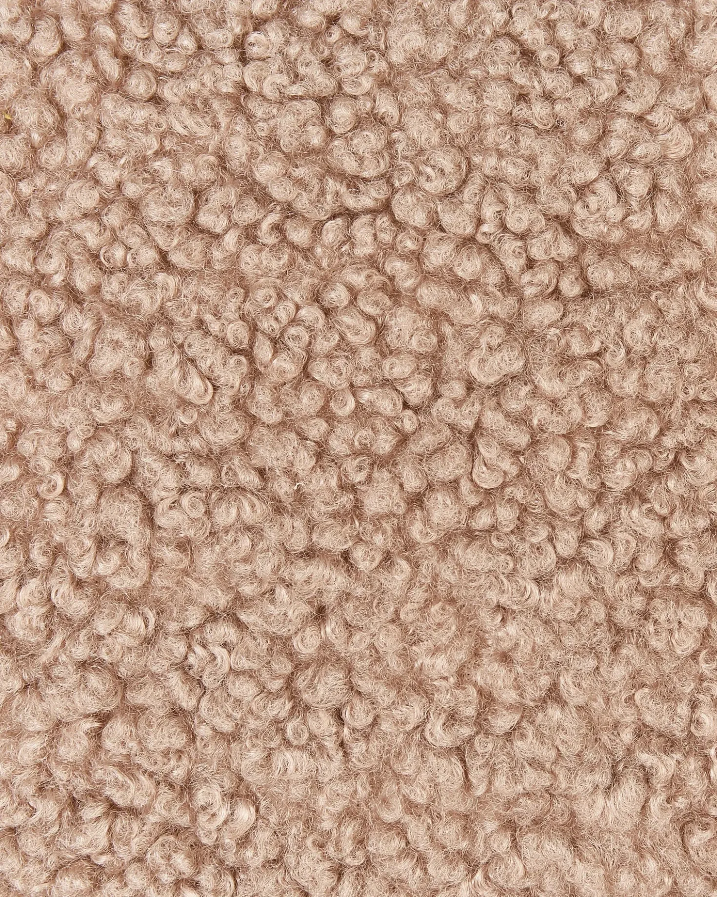 Poltrona a dondolo OULU Bouclé Beige sabbia