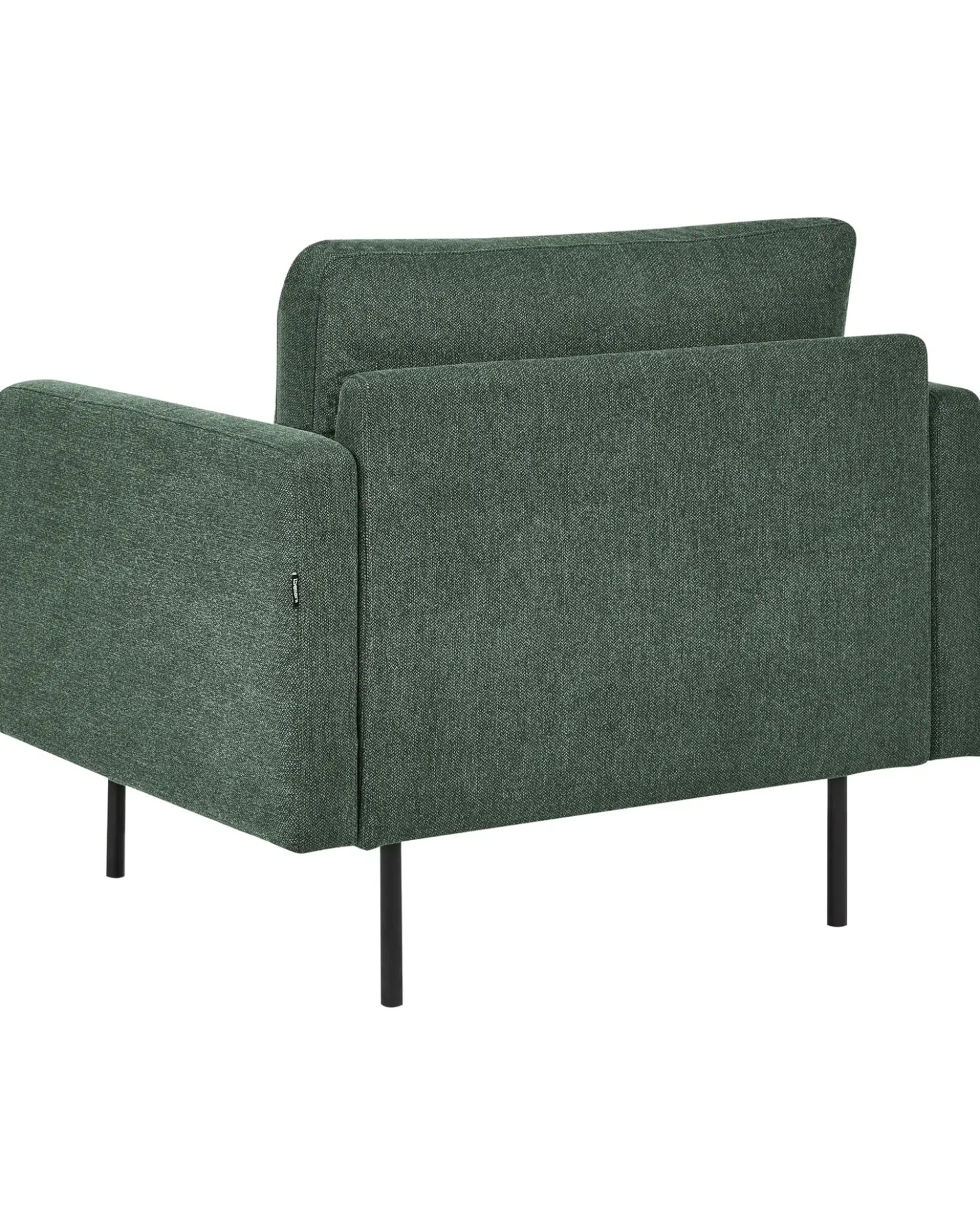 Poltrona BREDA Tessuto Verde scuro