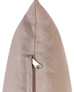 Outlet Beliani Poltrona da giardino CERRETO Bambù Tortora Beige Marrone Grigio
