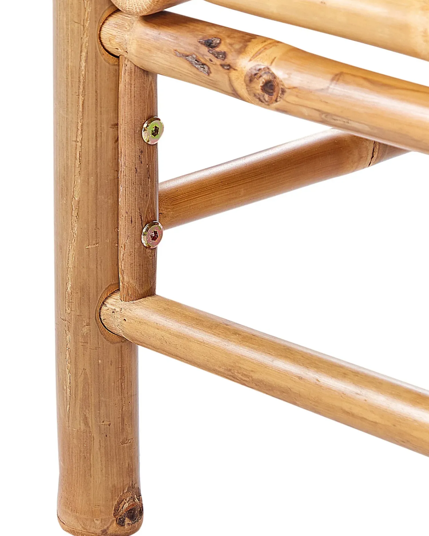 Outlet Beliani Poltrona da giardino CERRETO Bambù Tortora Beige Marrone Grigio