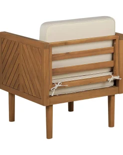 Sale Beliani BARATTI Legno d'acacia Marrone Beige Marrone