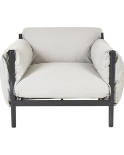 Beliani ESPERIA Metallo Grigio Grigio Nero