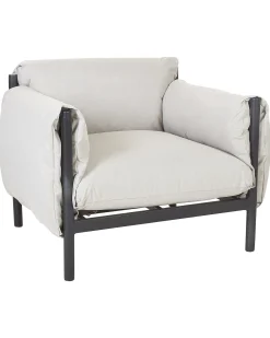 Beliani ESPERIA Metallo Grigio Grigio Nero