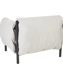 Beliani ESPERIA Metallo Grigio Grigio Nero