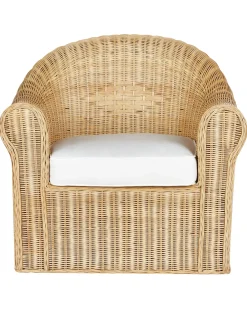 Best Beliani LIVADEIA Rattan Naturale Bianco Naturale