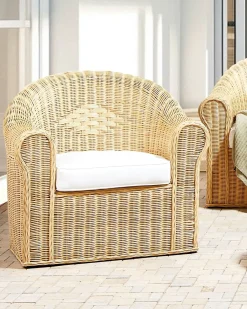 Best Beliani LIVADEIA Rattan Naturale Bianco Naturale