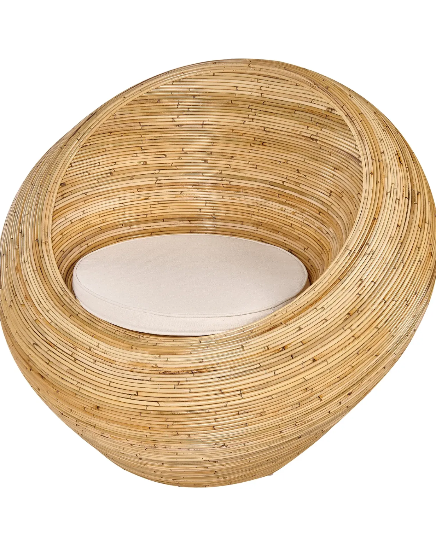 Outlet Beliani MAIORI Rattan Naturale Beige Naturale