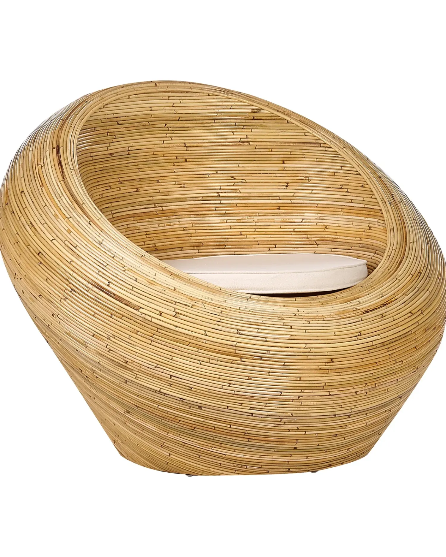 Outlet Beliani MAIORI Rattan Naturale Beige Naturale