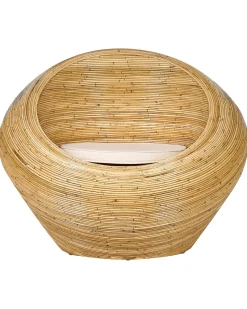 Outlet Beliani MAIORI Rattan Naturale Beige Naturale