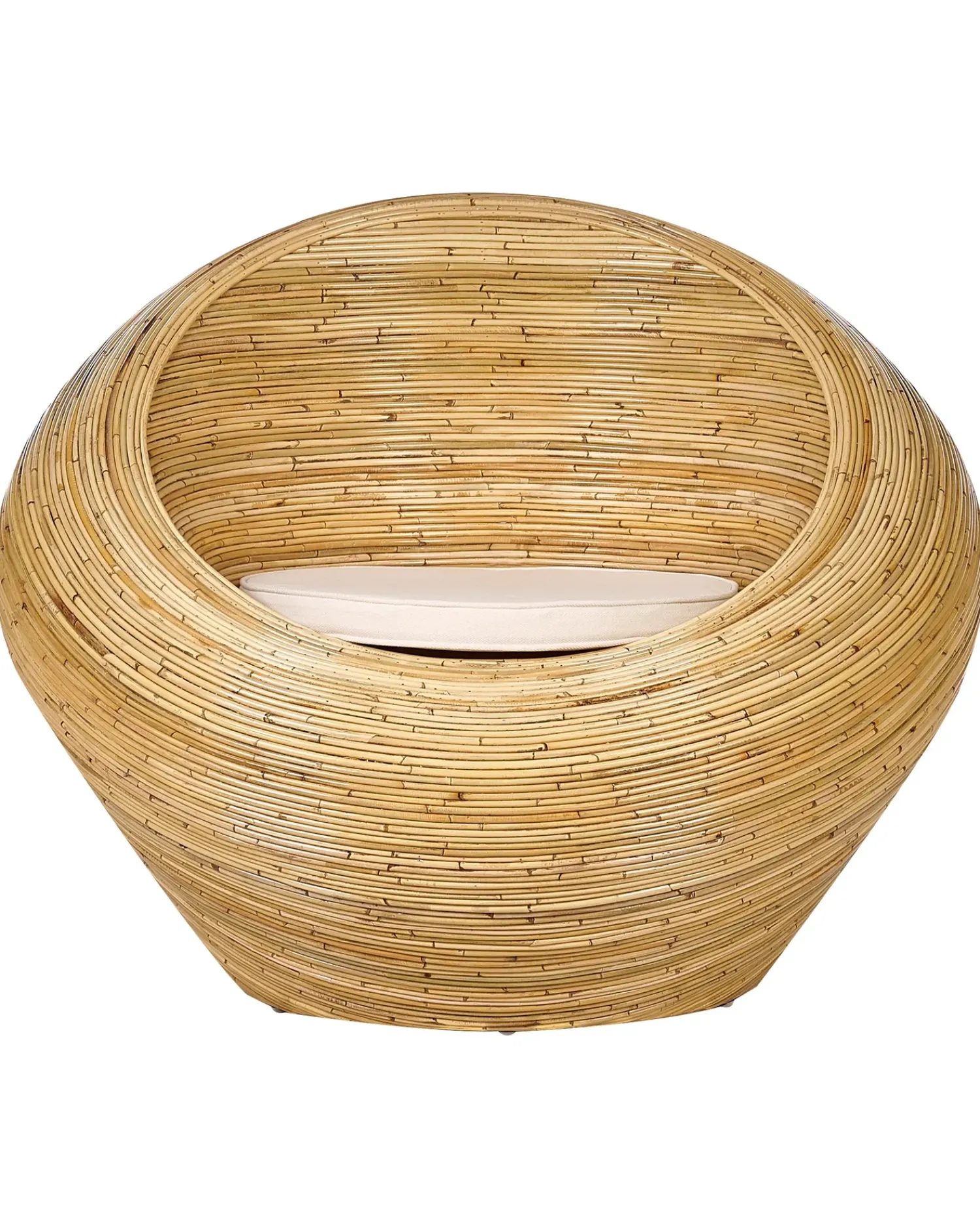 Outlet Beliani MAIORI Rattan Naturale Beige Naturale