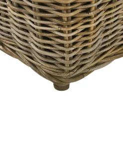 Clearance Beliani MAROS Rattan Naturale Bianco Marrone