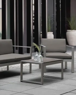 Clearance Beliani SALERNO Metallo scuro Grigio