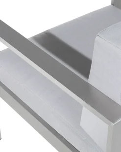 Best Beliani SALERNO Metallo chiaro Grigio