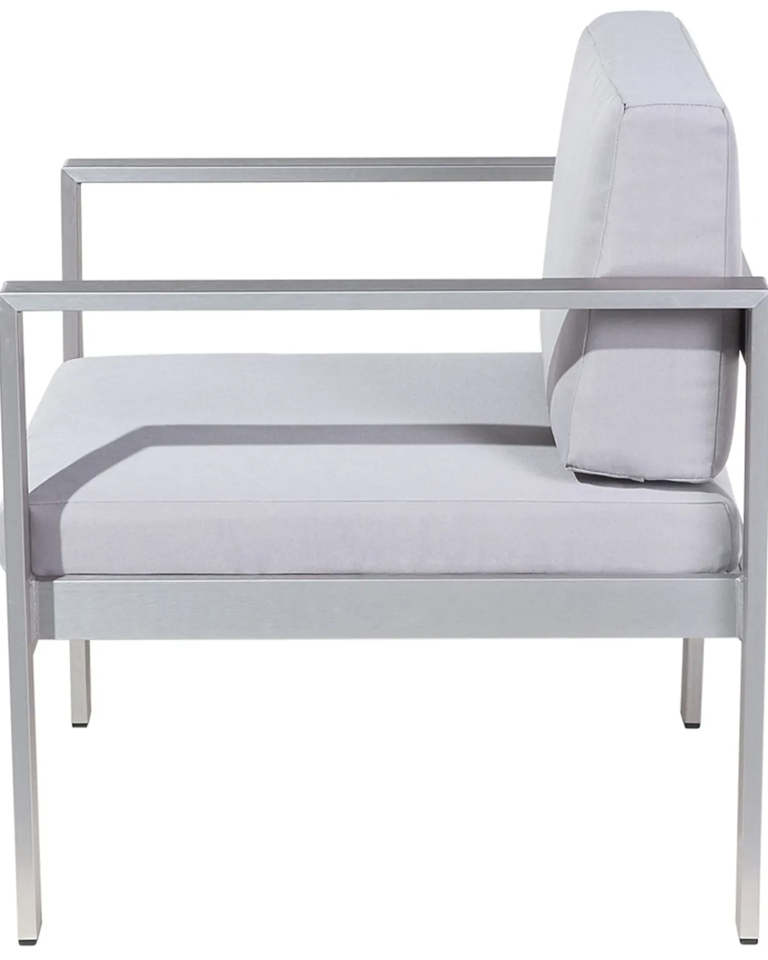 Best Beliani SALERNO Metallo chiaro Grigio