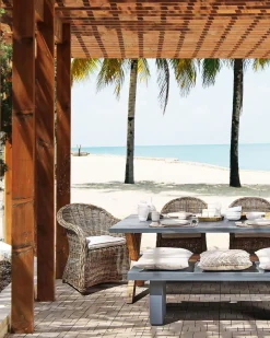 Sale Beliani SUSUA Rattan Naturale Bianco Marrone