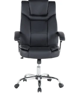 Poltrona da scrivania ADVANCE Pelle sintetica Nero