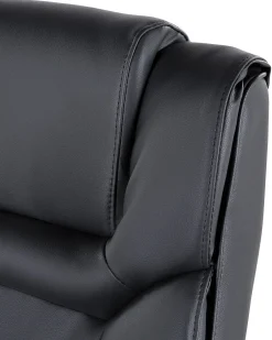 Poltrona da scrivania ADVANCE Pelle sintetica Nero