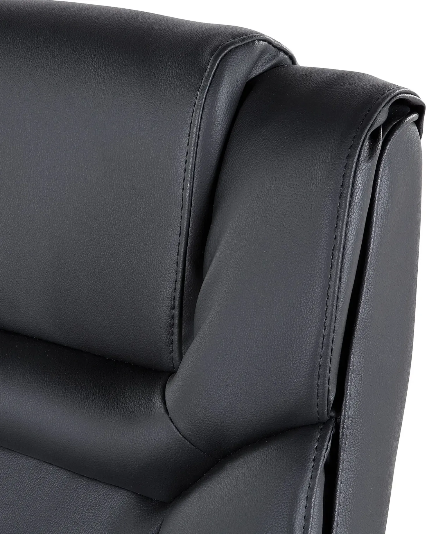 Poltrona da scrivania ADVANCE Pelle sintetica Nero