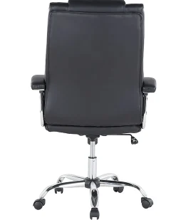 Poltrona da scrivania ADVANCE Pelle sintetica Nero