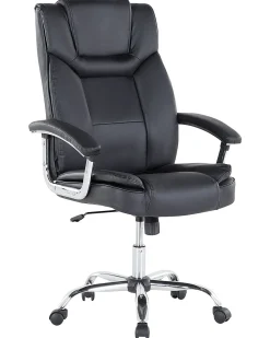 Poltrona da scrivania ADVANCE Pelle sintetica Nero
