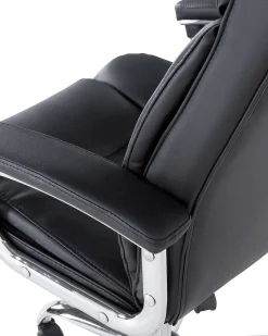 Poltrona da scrivania ADVANCE Pelle sintetica Nero