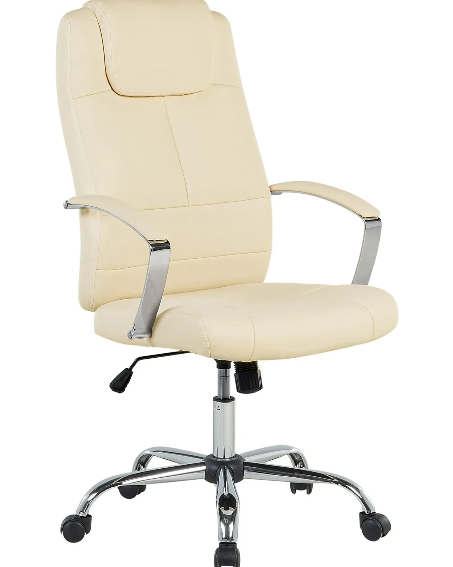 Poltrona da scrivania WINNER Pelle sintetica Beige chiaro