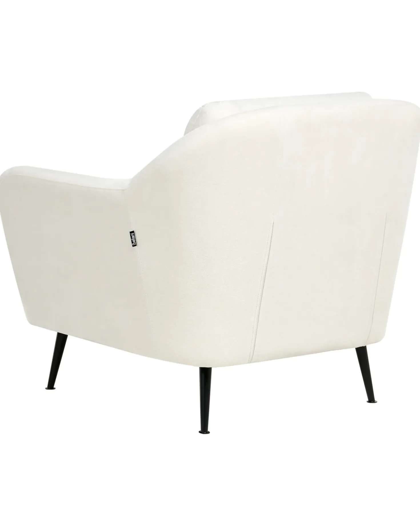 Poltrona EIBY Ciniglia Bianco