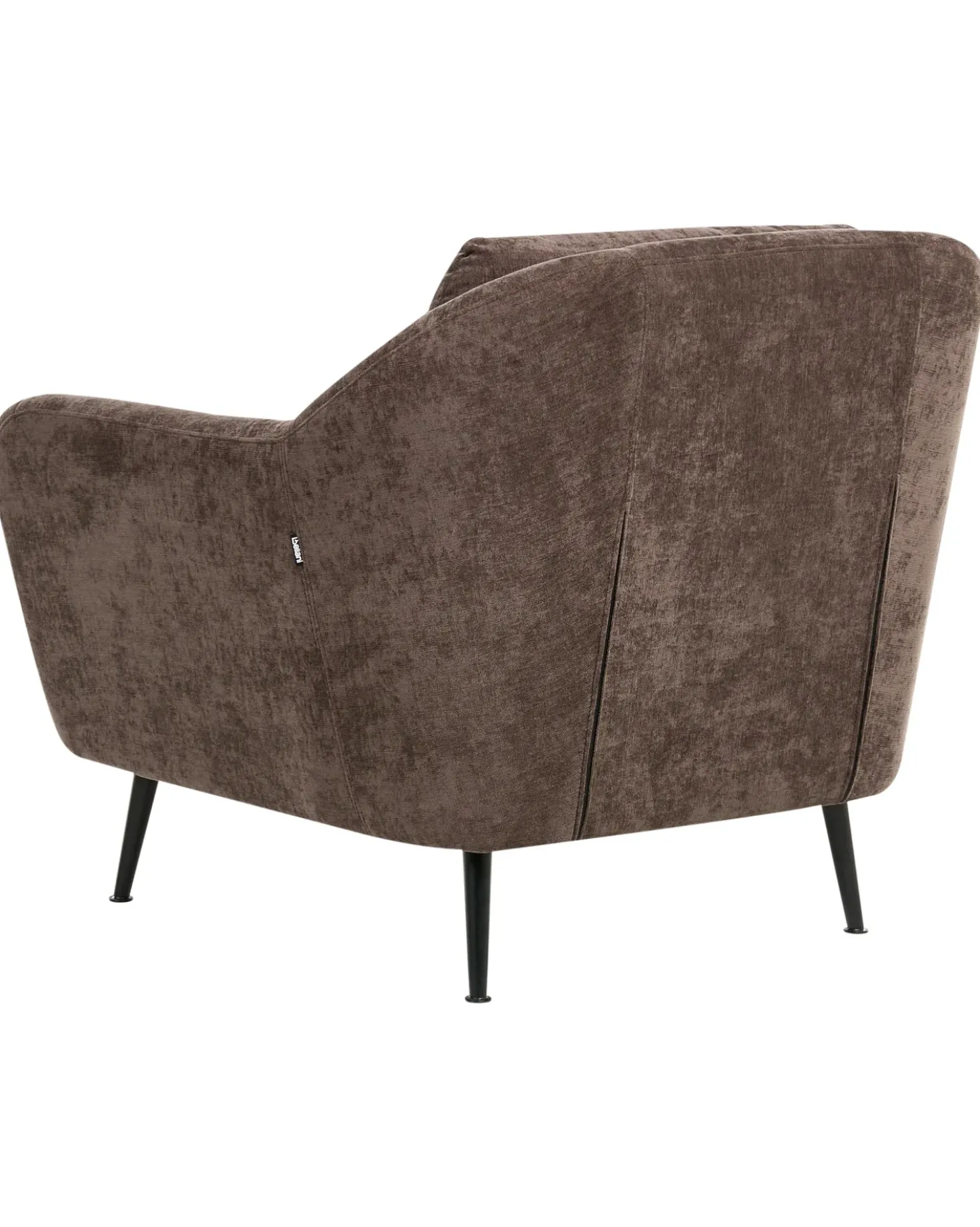Poltrona EIBY Ciniglia Marrone scuro