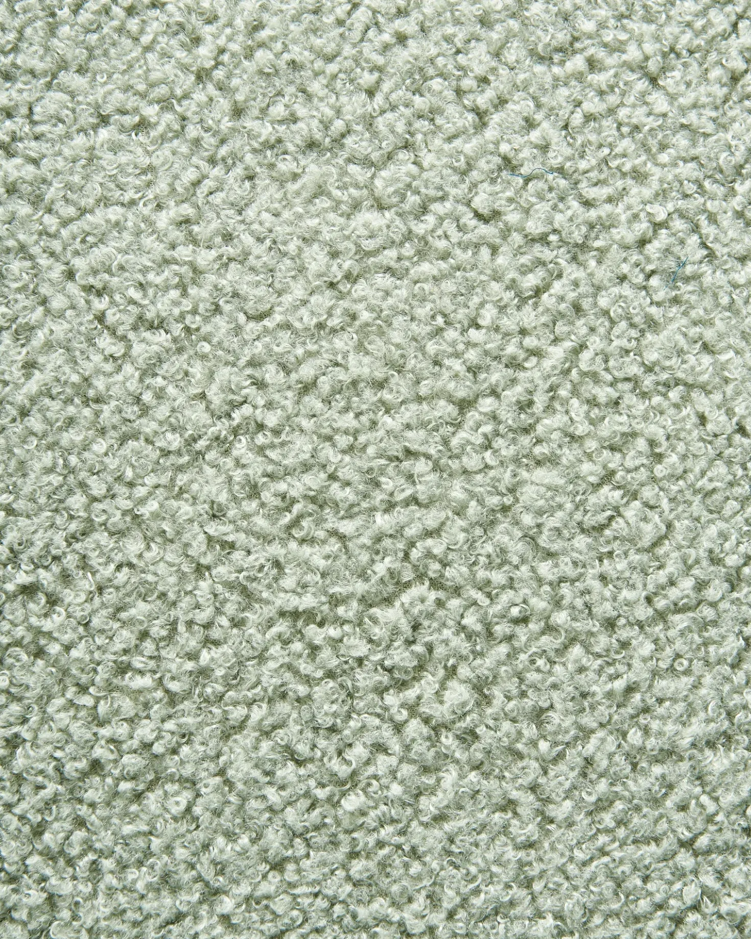 Poltrona girevole DAVIK Bouclé Verde chiaro