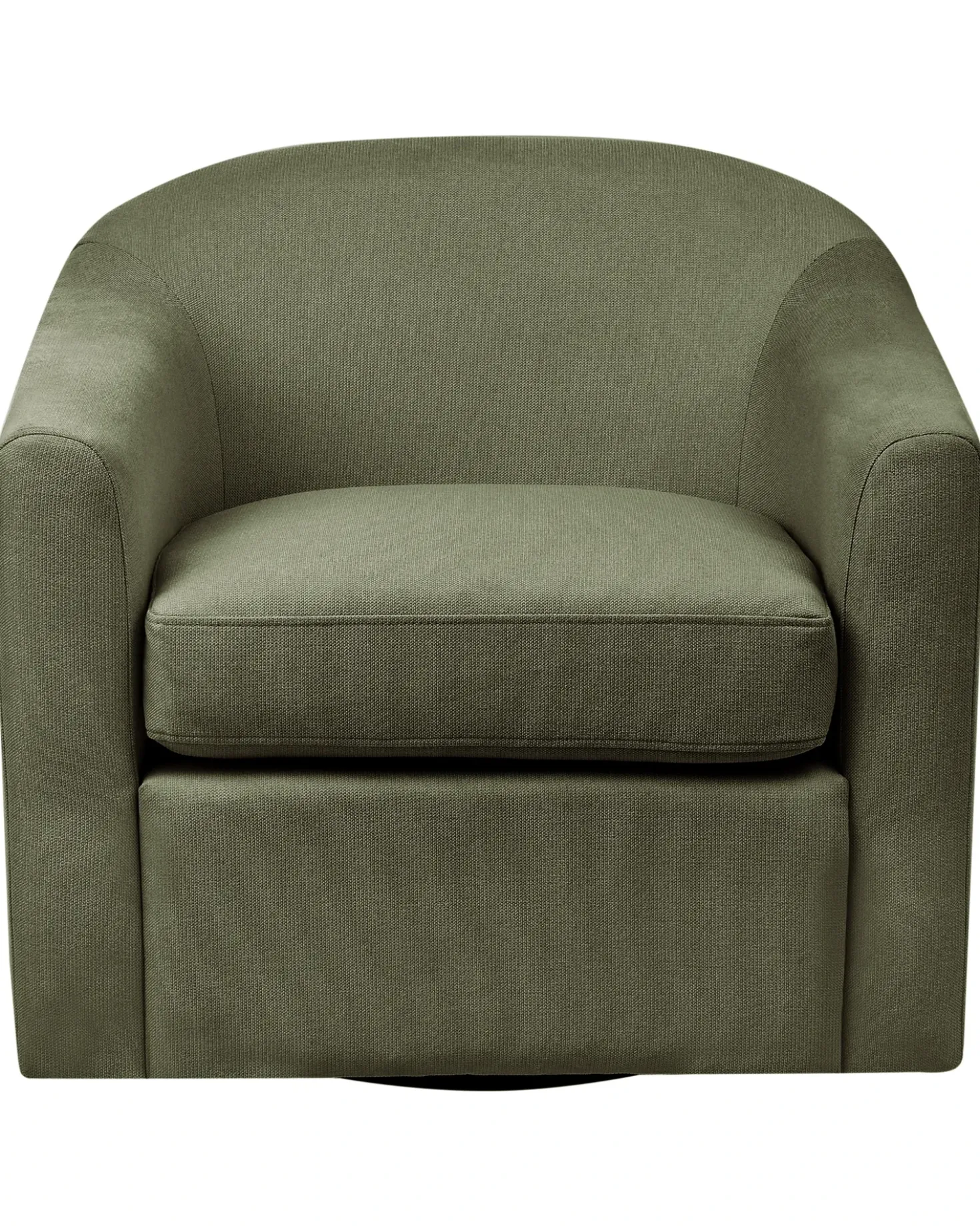 Poltrona girevole MAGNOR Tessuto Verde scuro