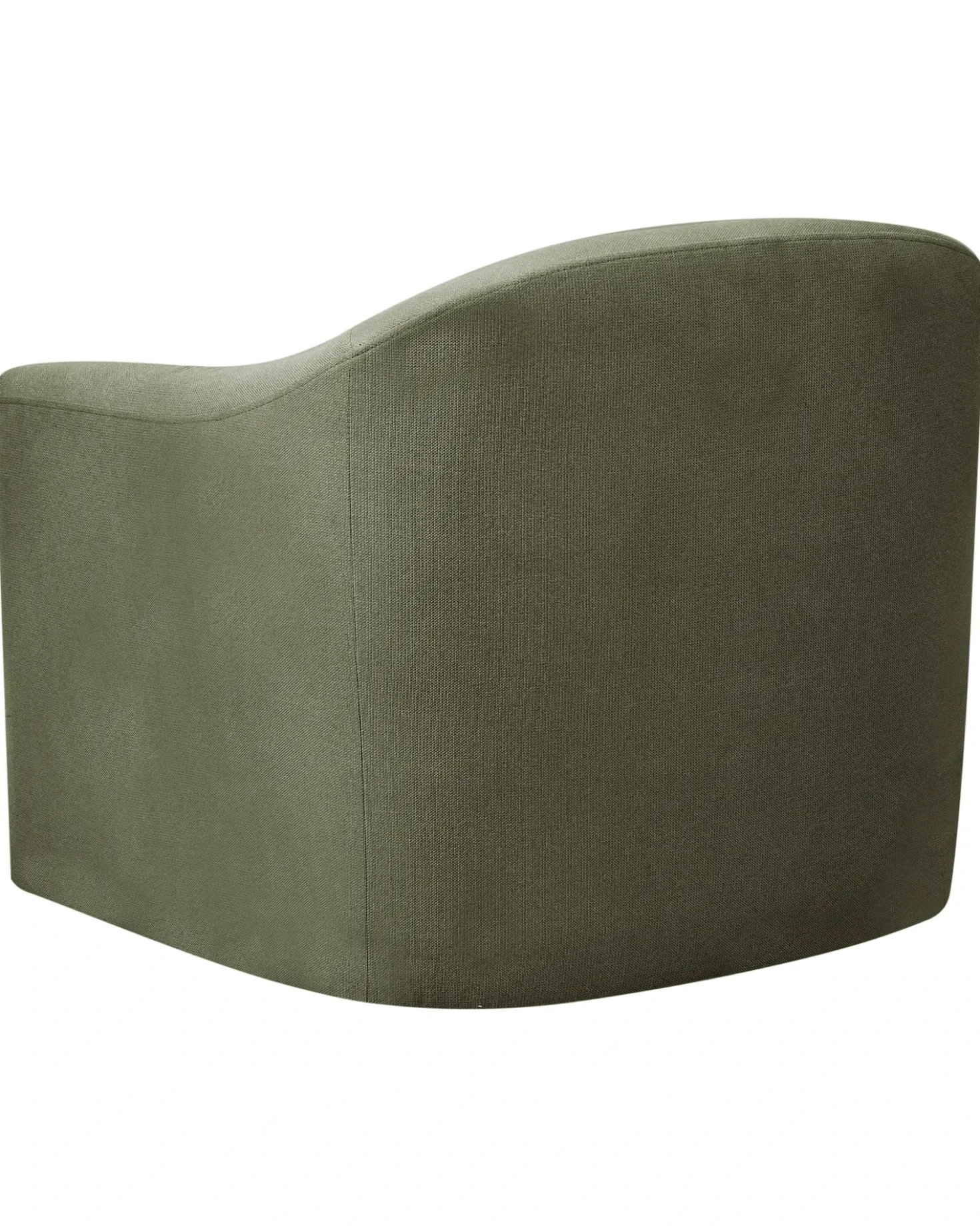 Poltrona girevole MAGNOR Tessuto Verde scuro