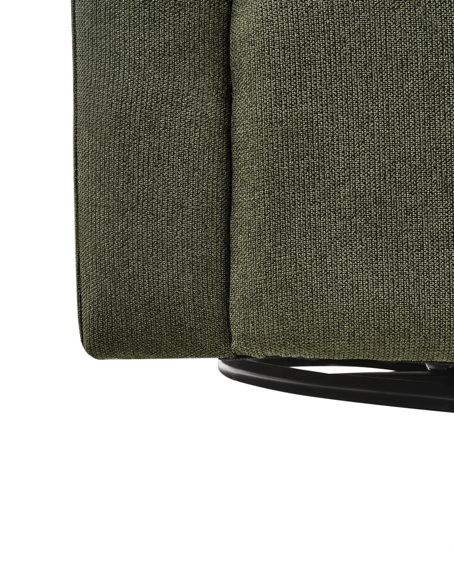 Poltrona girevole MAGNOR Tessuto Verde scuro