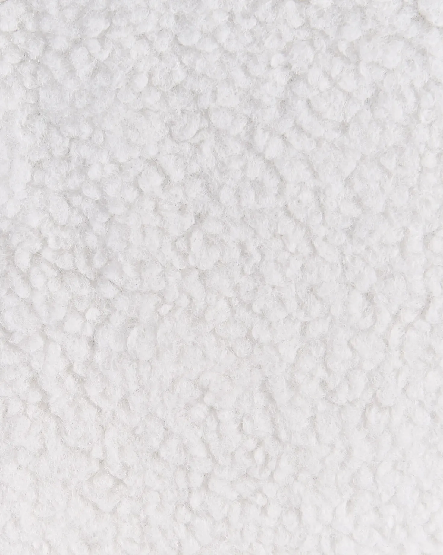 Poltrona girevole RINGSTED Bouclé Bianco sporco