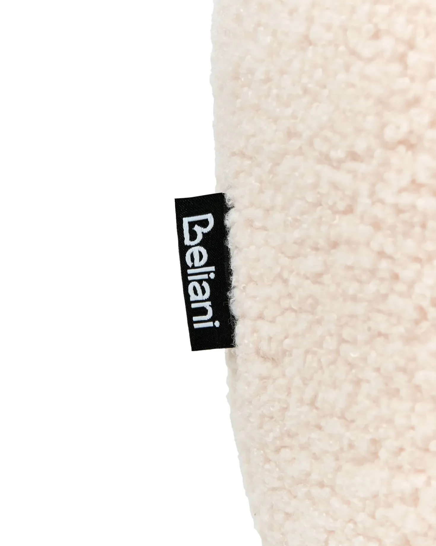 Poltrona per Bambini Gatto ZOAR Bouclé Bianco sporco