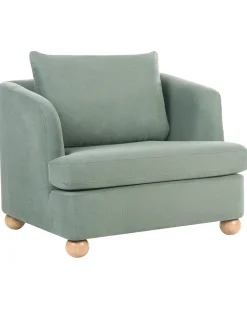 Poltrona RATTVIK Tessuto Verde chiaro