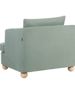 Poltrona RATTVIK Tessuto Verde chiaro