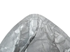 Beliani Poltrona sacco 200 L DROP 63 cm 75 cm Argento