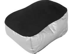 Beliani Poltrona sacco 200 L DROP 63 cm 75 cm Argento